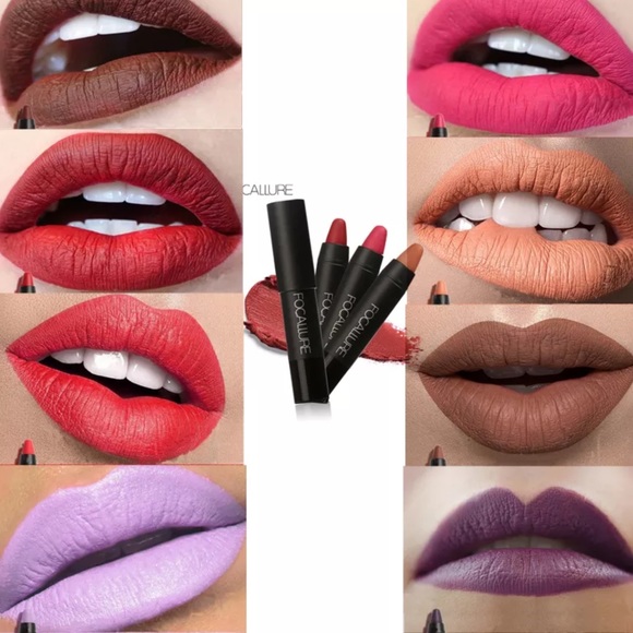 •Last 1•Matte Pink Moisturizing Crayon Lipstick! - Picture 6 of 8