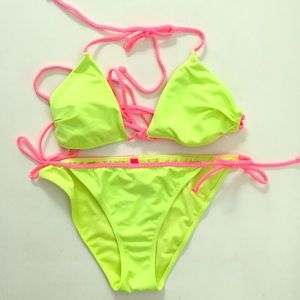 Victoria Secrets Neon Bikini