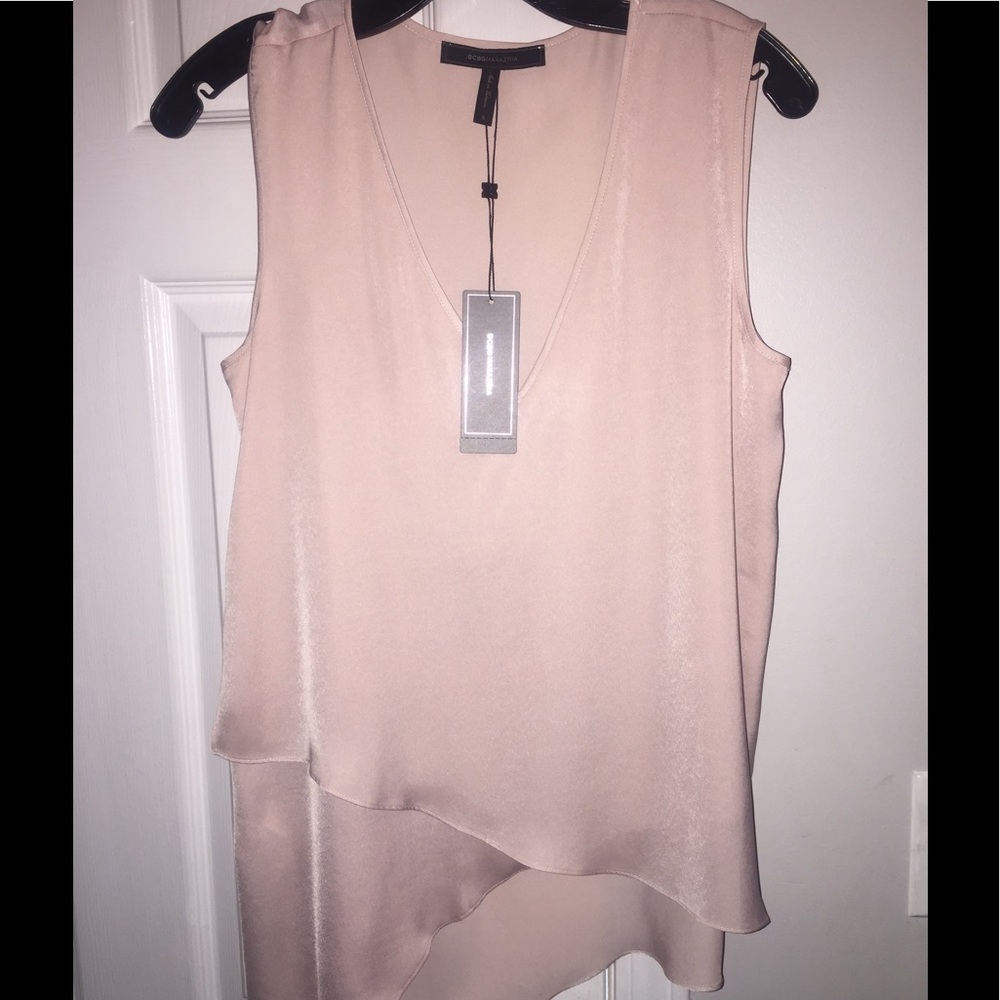 BCBGMAXAZRIA "Nikko" sleeveless top