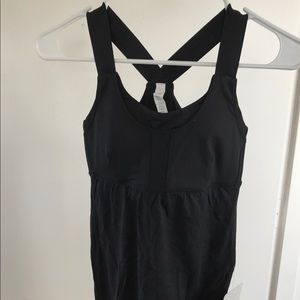 Brand New with Tag- Black Lululemon cross tank