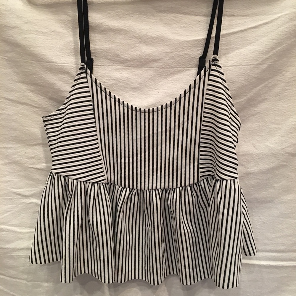 Stripe Babydoll Top