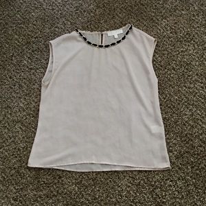 🚨SALE🚨Cream shirt with detailed collar