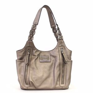 nicole by Nicole Miller Kylie pewter shoulder bag