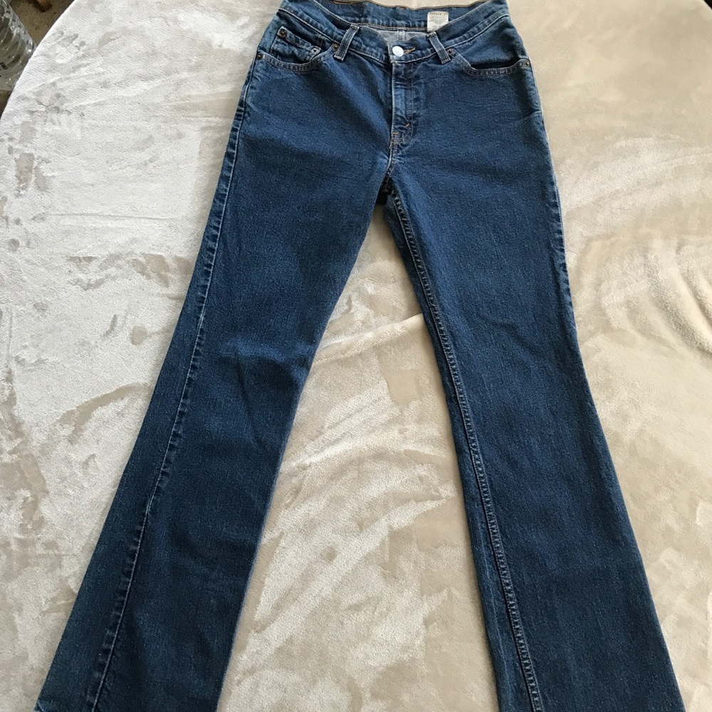 Levi's 517 vintage boot cut slim fit jeans