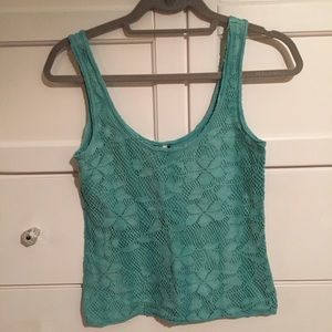 Brand new Free People crochet tank top