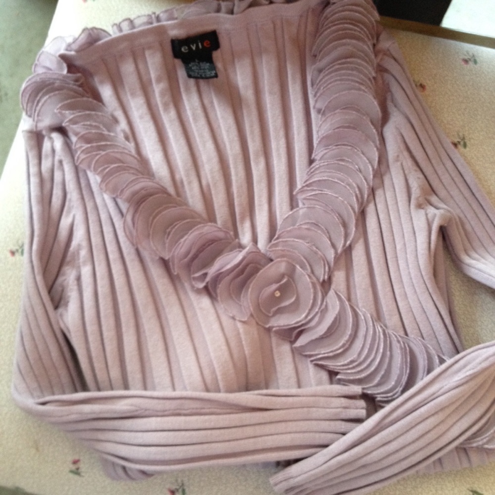 Romantic Long Sleeve Top Ruffles