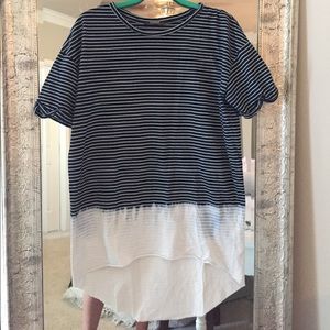 Zara oversized T shirt