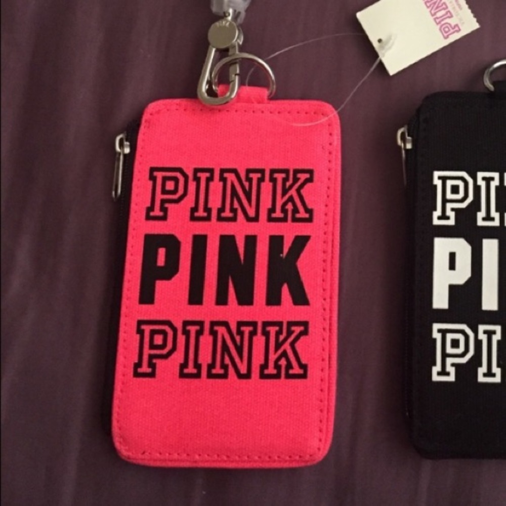 RARE PINK VS Lanyard/card/coin holder