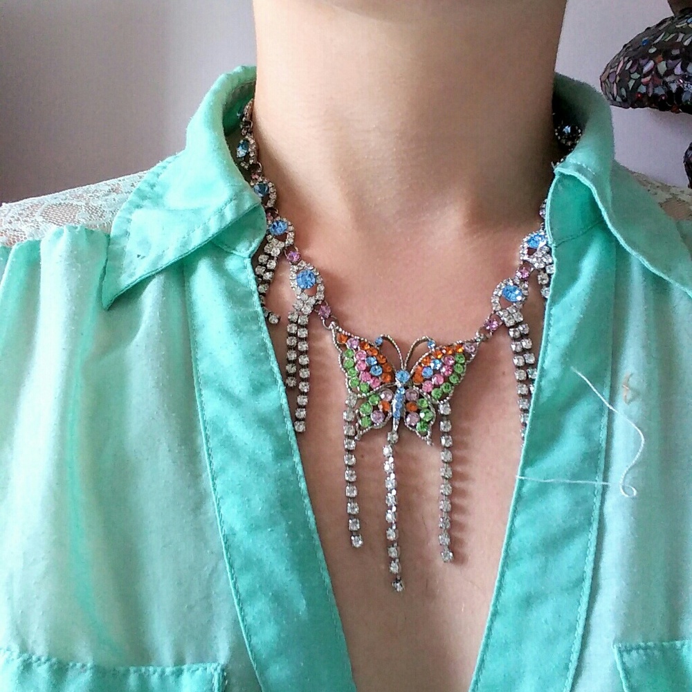 Elegant Butterfly Necklace