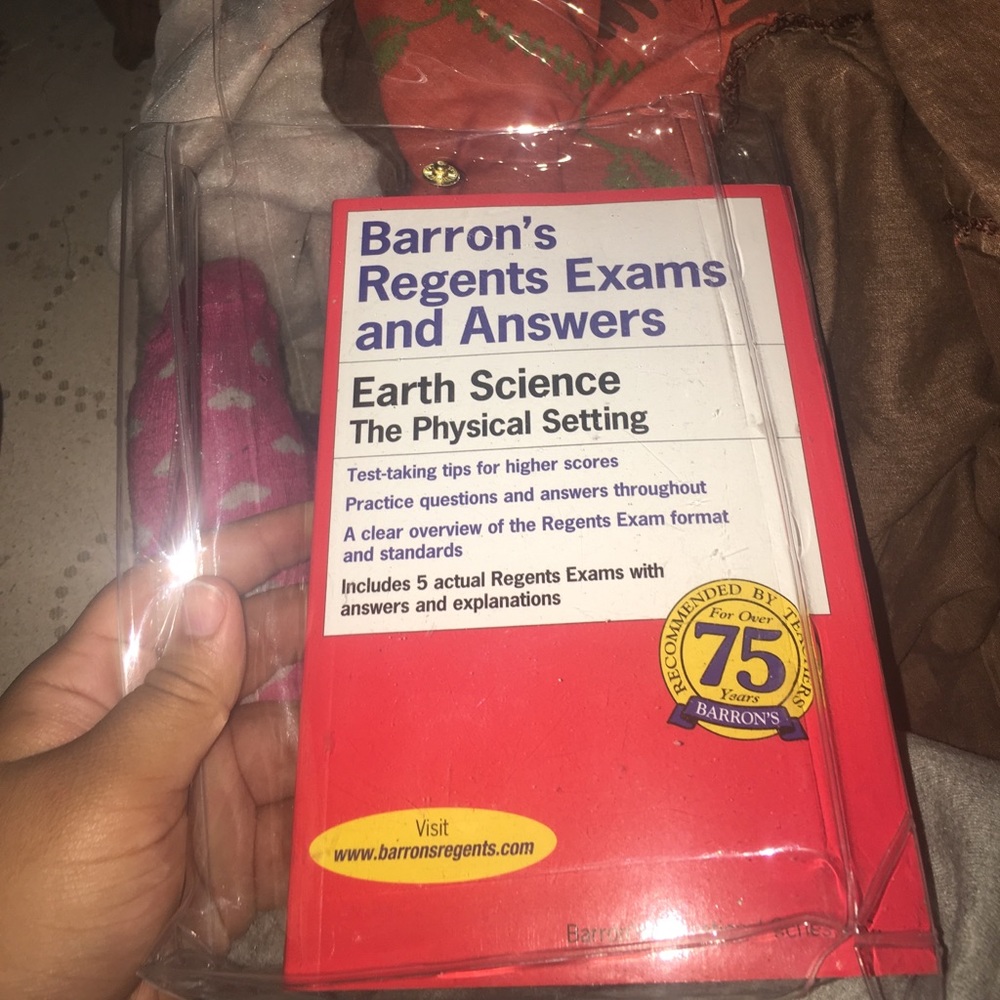 Barron's regents exams and answers earth science