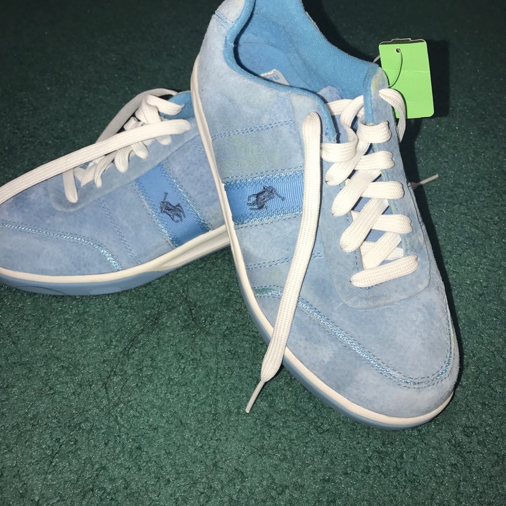 Blue polo sneakers (read description)