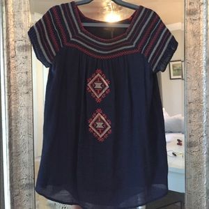 THML embroidered blouse