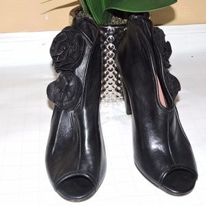 VC- ALTA Open Toe Boots Heels