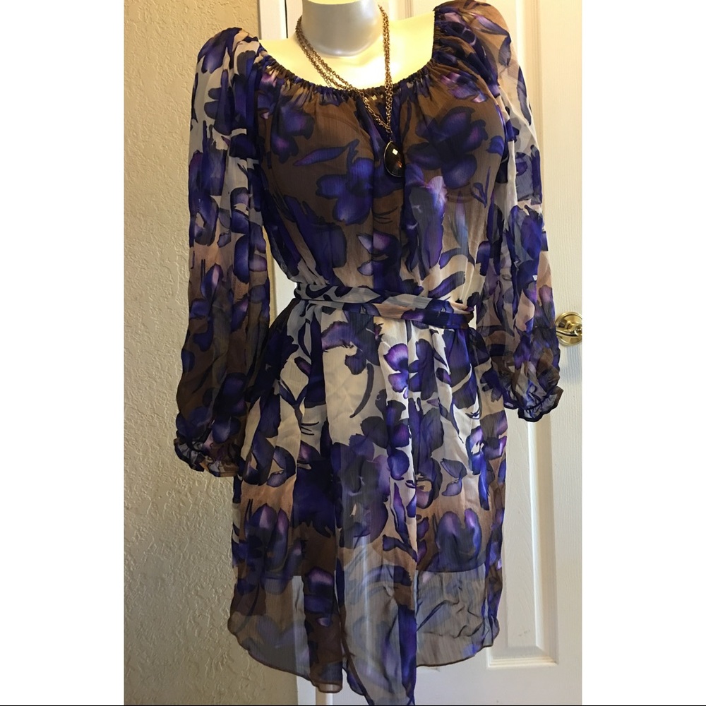 Gorgeous flowing tunic top / dress
