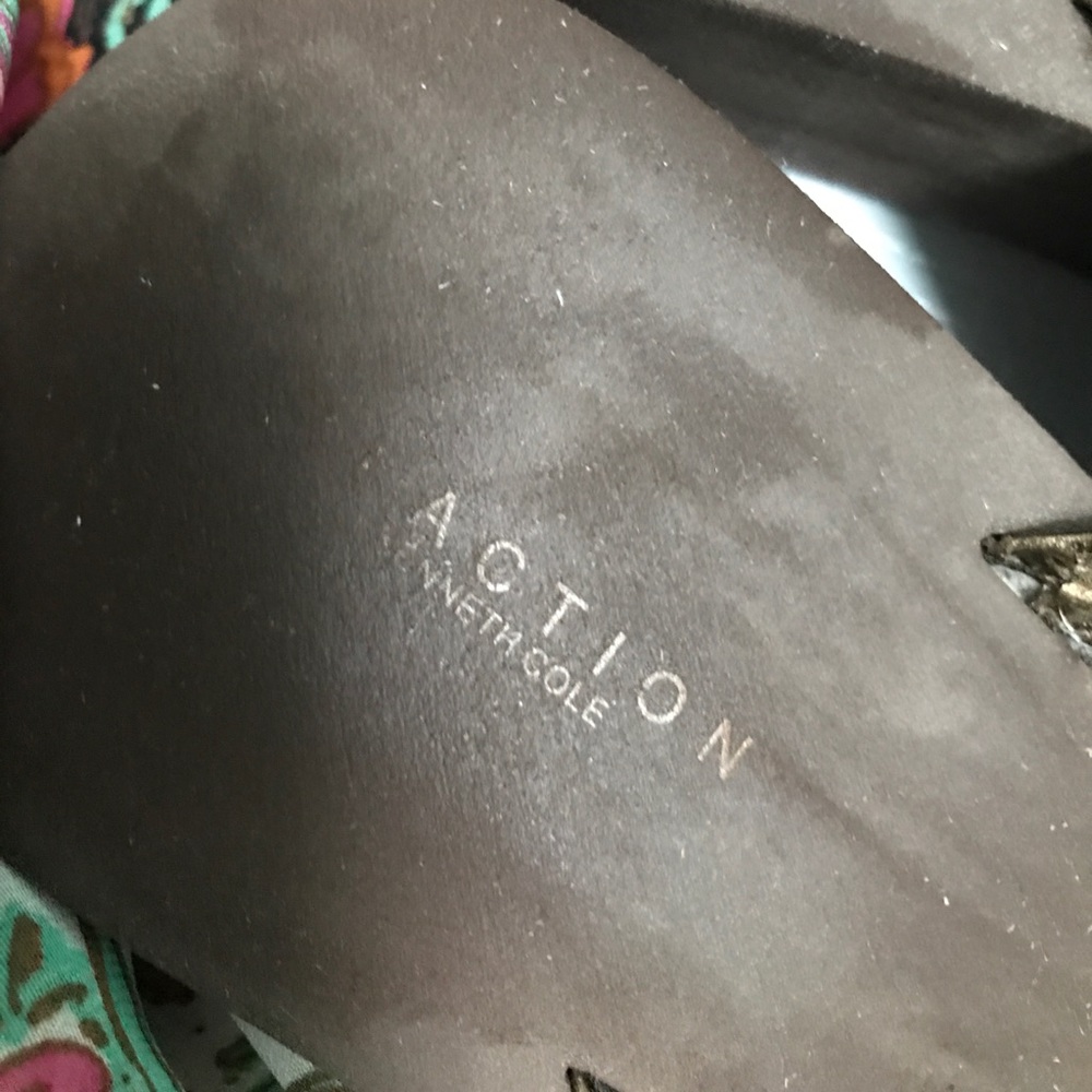 💥💲⬇️💥Reaction Kenneth Cole wedge sandals - Picture 2 of 5