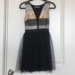 Sequin and Tulle Mystic Dress