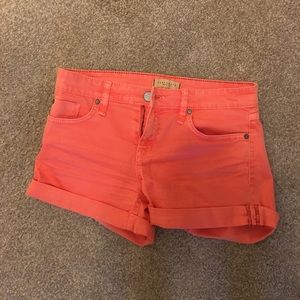 Coral shorts