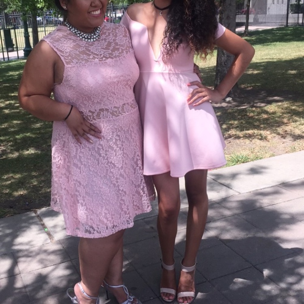 Pink dress