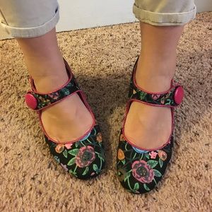 Floral Marry Janes