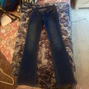 Jennifer Lopez Bootcut Dark Wash Jeans Size 0