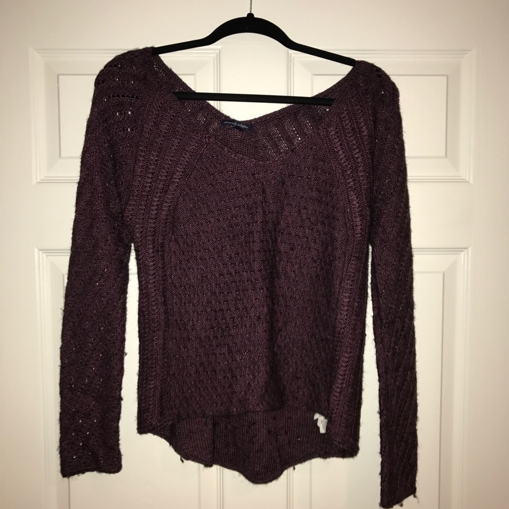 American Eagle Light Purple Sweater