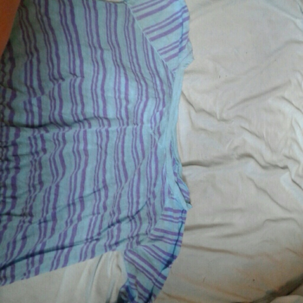 Blue and purple shirt