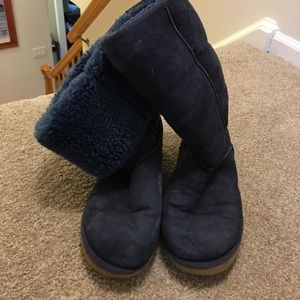 Tall navy blue uggs