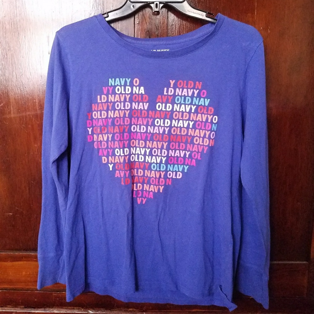 Old Navy Heart Long Sleeve