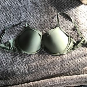 Green Victoria's Secret Bra