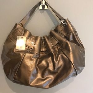 Furla copper shoulder bag