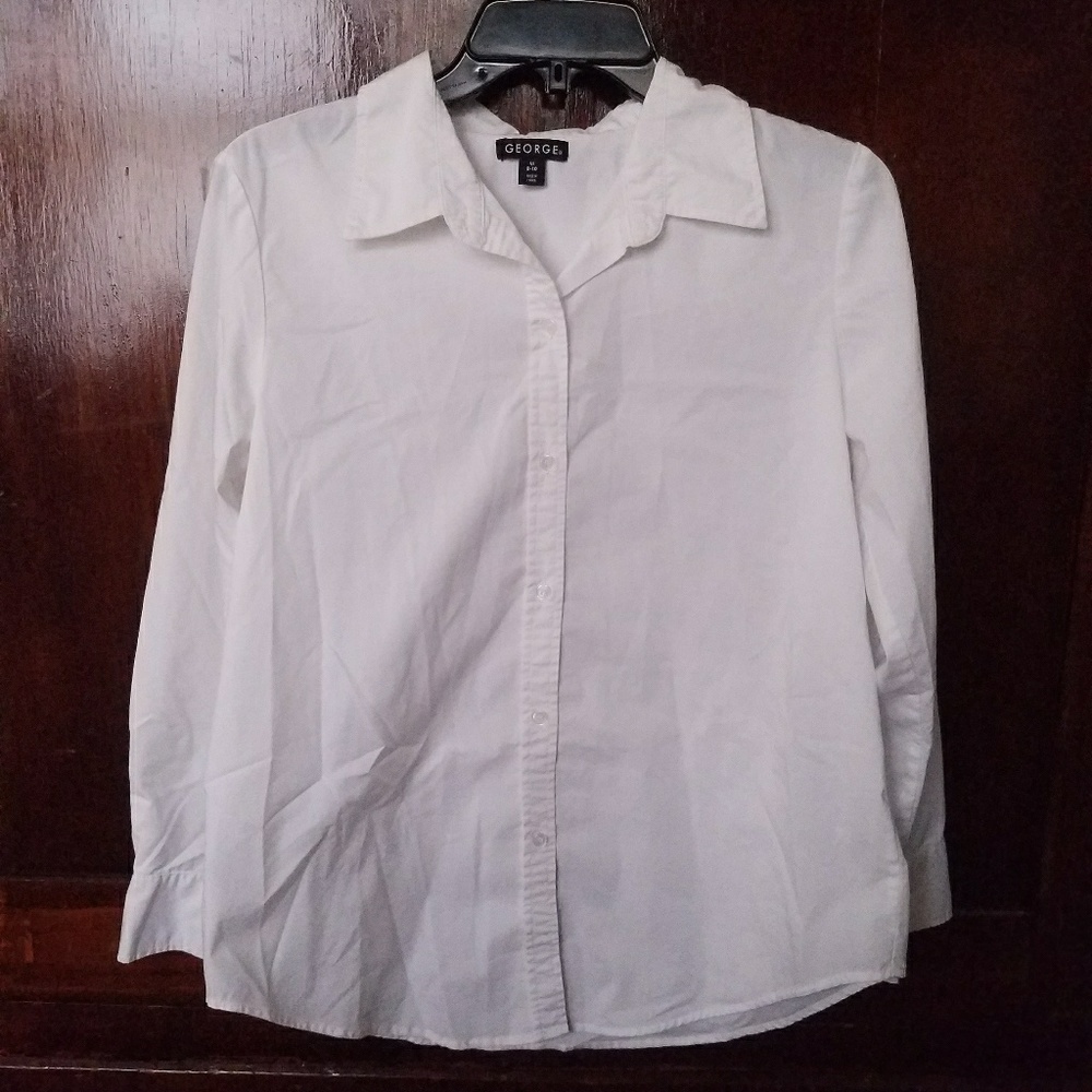 White George Button Up