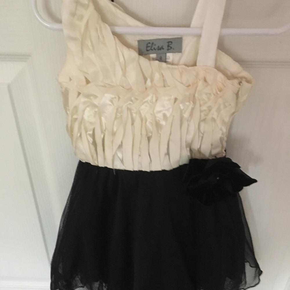 Elisa B girls dressy dress size 4 holidays Xmas