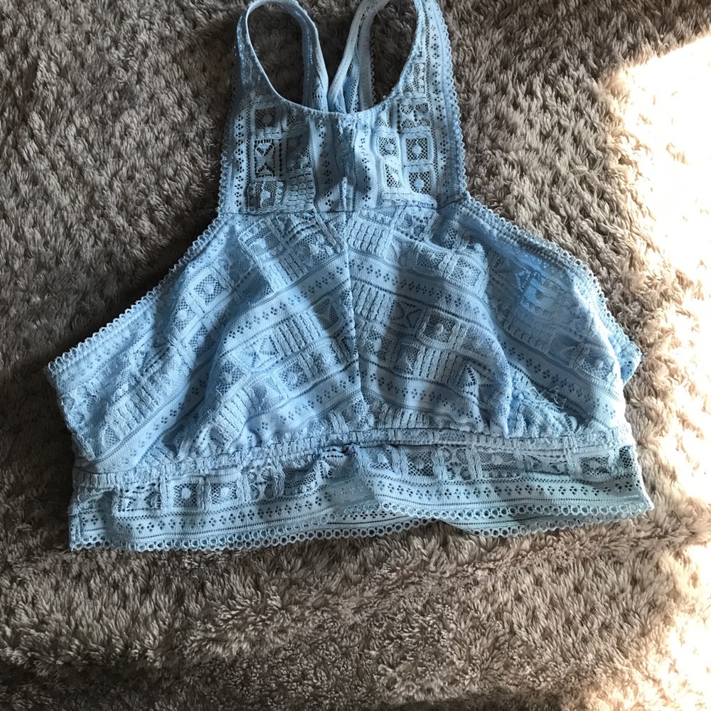 High neck bralette