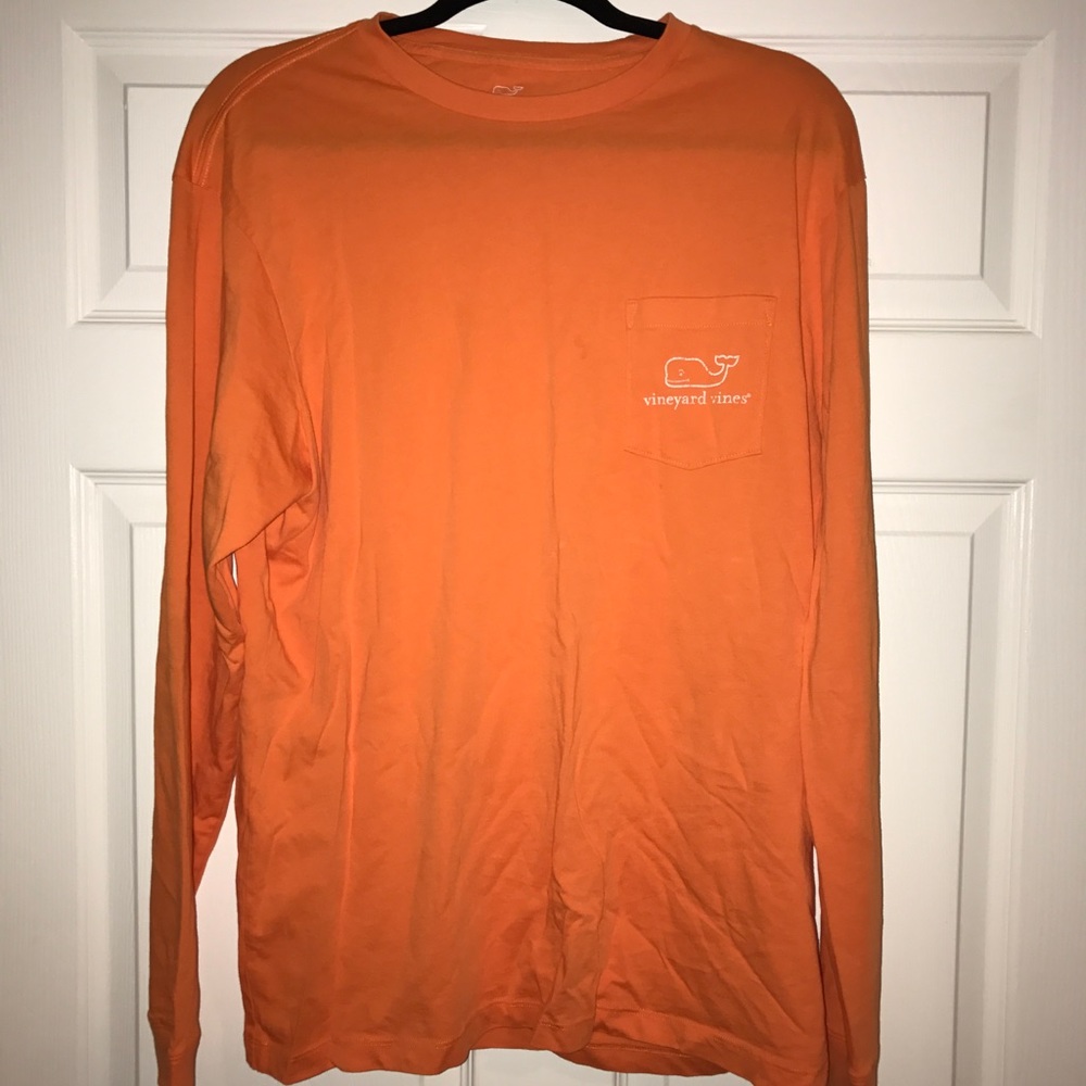 Orange Vineyard Vines Longng Sleeve