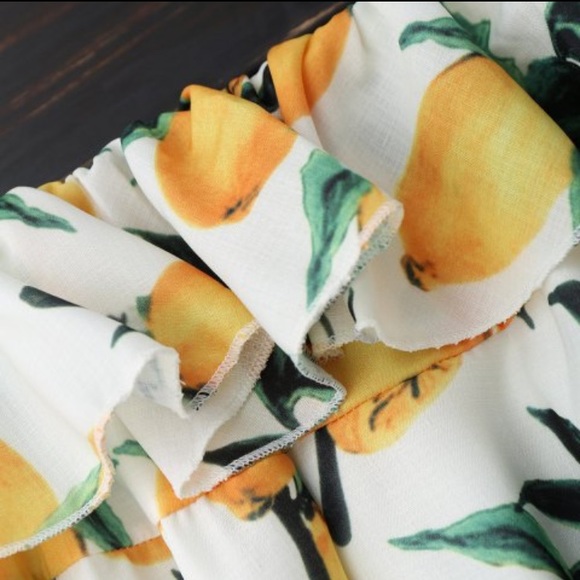 πΌ βΌοΈLASTβΌοΈ Off Shoulder Lemon Dress - Picture 3 of 6