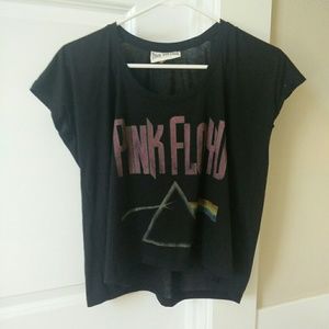 Boxy band tee (Pink Floyd)