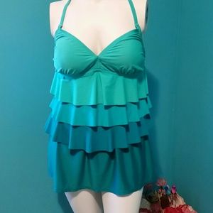 1X Catalina Tankini/Skirt