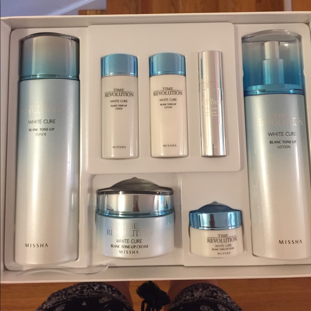 Missha white cure gift set