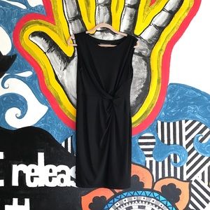 Black cocktail dress