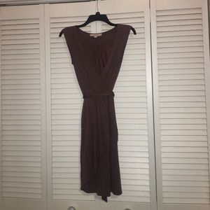 Wrap around and tie dress