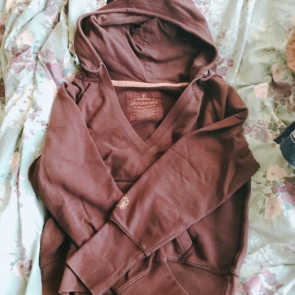 American Eagle Brown Hoodie