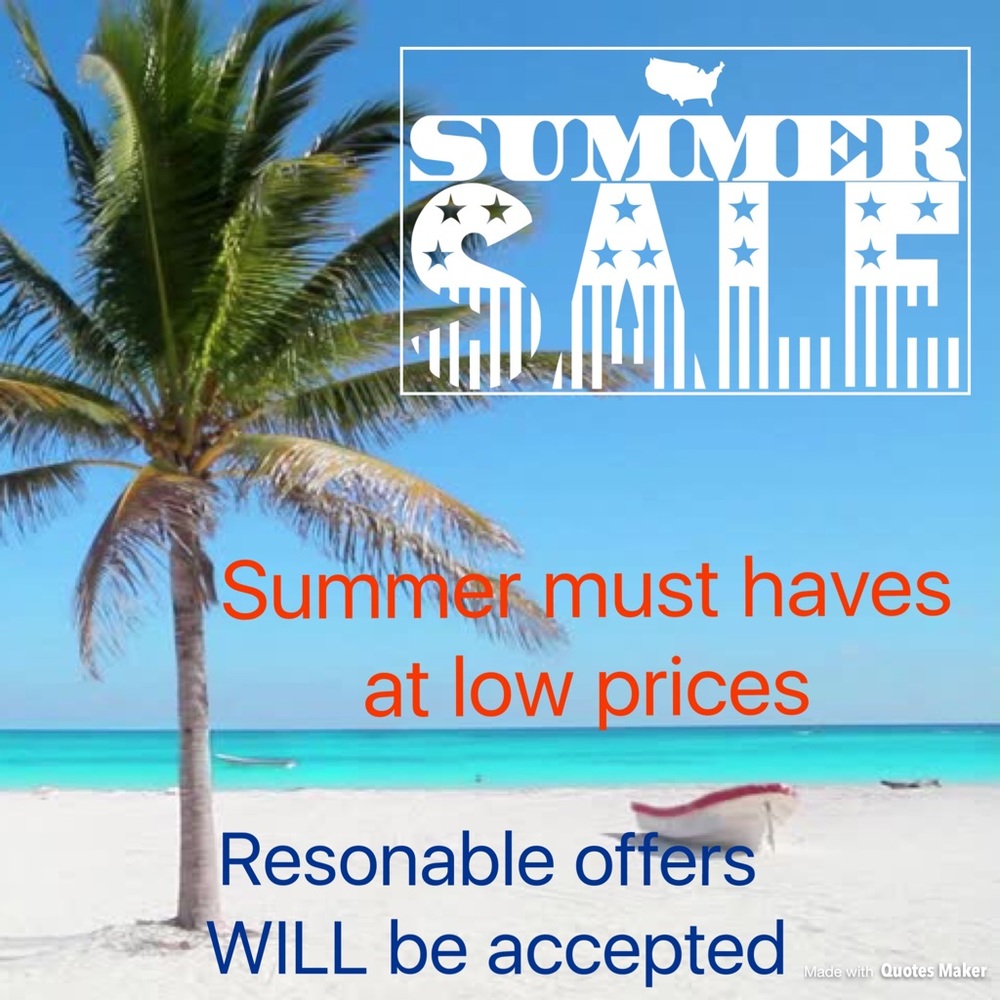 ‼️‼️🌈 SUMMER SALE 🌼☀️🌷👒🎉