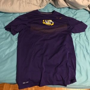 Medium purple LSU t-shirt