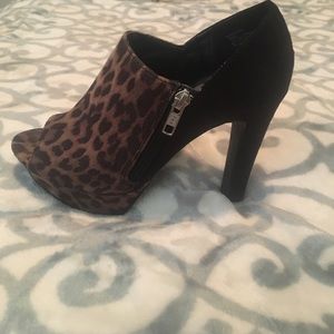 Leopard print heels