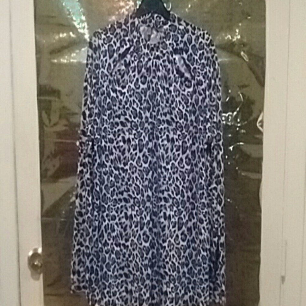 Wild Lepard Print Top