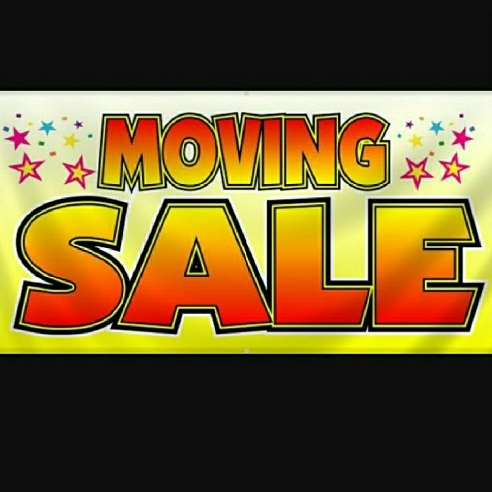 Moving sale