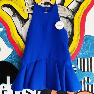 Why Ask Cobolt Blue C/MEO dress