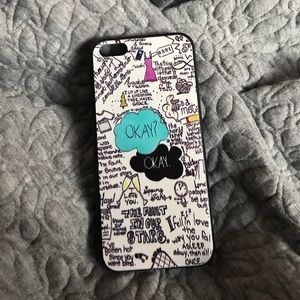 iPhone 5c fault and our stars case