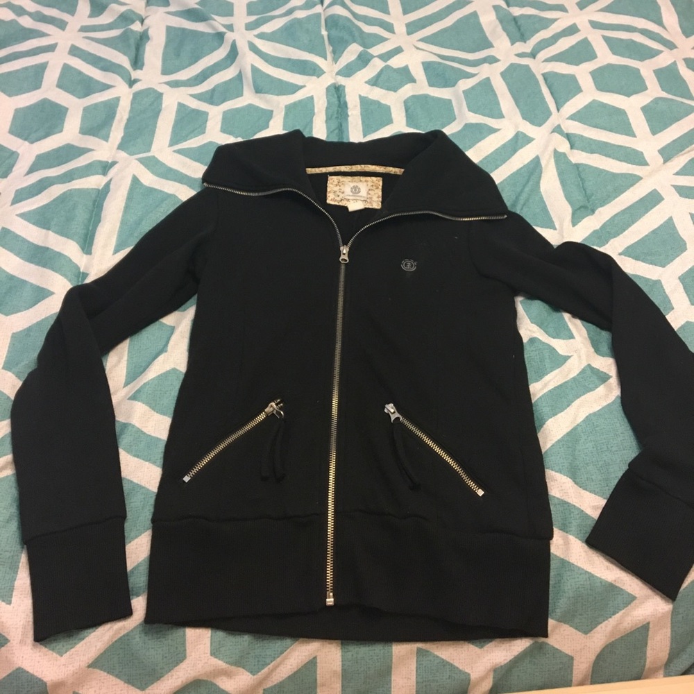 Black fitted jacket