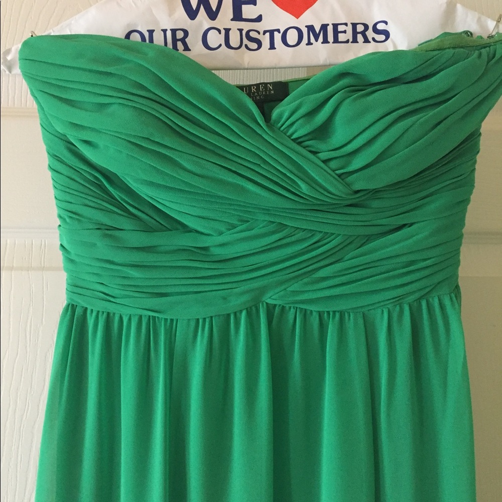 Ralph Lauren size 2 gown WORN ONCE